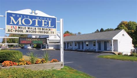 Wells moody motel - 119 Post Road (US Rt 1), P.O. Box 371 . Moody, Maine 04054 . Tel: 207-646-5601 . Email: info@wellsmoodymotel.com